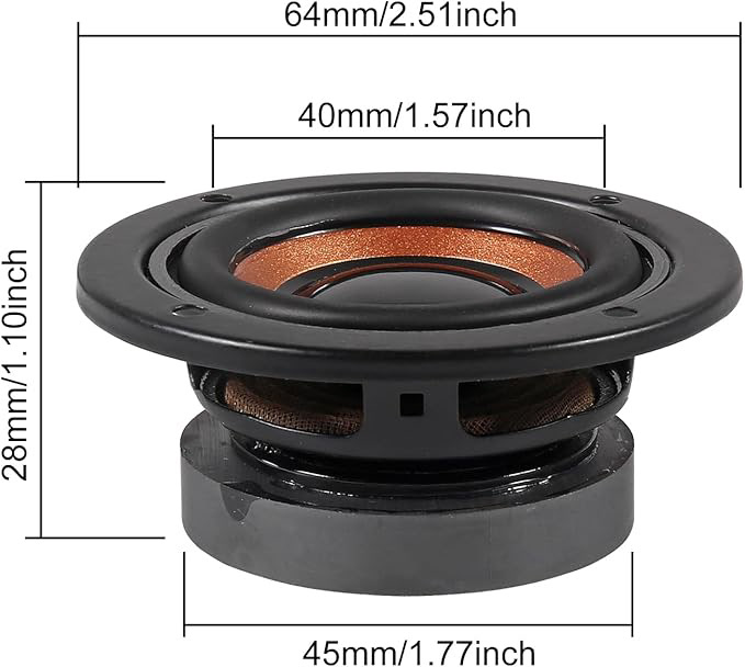 2 inch speaker